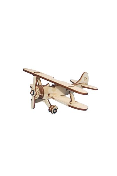 Hobi Modelci Nostalgic Model Airplane - Model Airplane - Wooden Plane - 3d Puzzle - Nostalgia