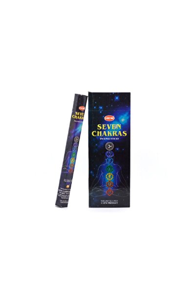 Hem Tütsü 7 Çakra Tütsü 1 Paket 20 Çubuk