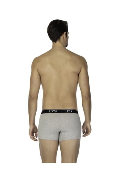 D'S Damat Boxeri pentru bărbați gri/negri 2 piese -0122trendy