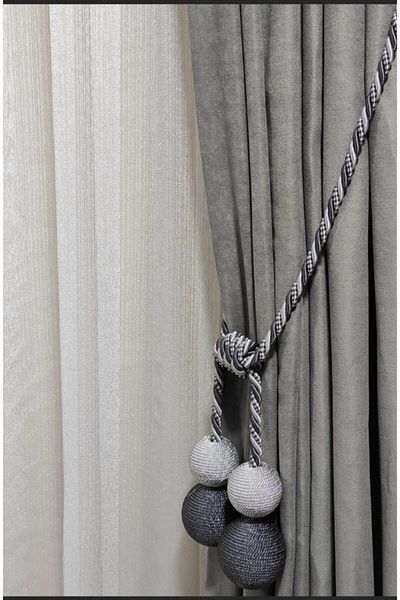 Çınar Aksesuar Modern 4 Ball Background Curtain Ceiling Mount