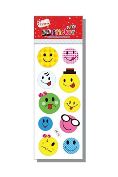 Ticon 3d-52 Puffy Sticker 256039