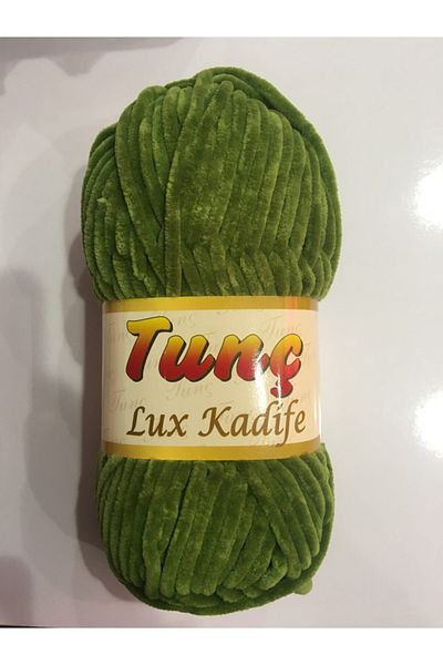 Tunç Çadır سلسلة حياكة مخملية خضراء