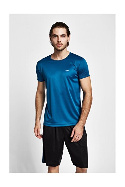 Lescon Чоловіча синя футболка з короткими рукавами 19s-1220-19b