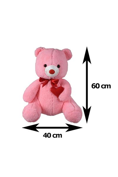 SENİSSTORE Senis Heart Plush Teddy Bear 60 cm