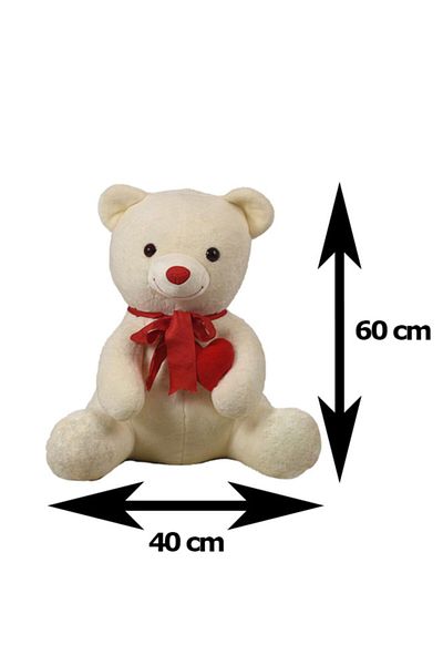 SENİSSTORE Senis Heart Plush Teddy Bear 60 cm