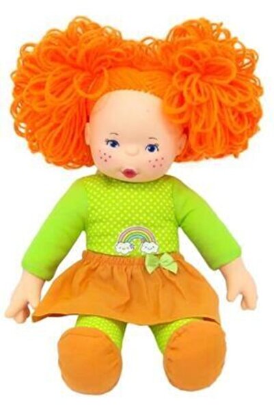 Şeker Adası Sunman Turuncu Sevimli Gökkuşağı Lahana Bebek 35 Cm