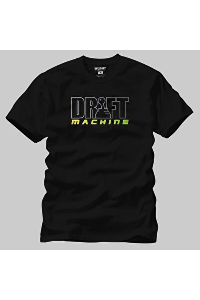 Crazy Tricou Black Drift Mashine pentru bărbați