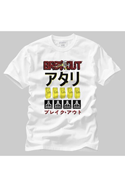 Crazy Унісекс біла футболка з принтом