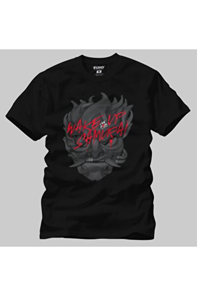 Crazy Tricou unisex cu imprimeu negru