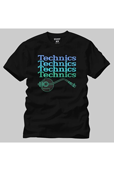 Crazy Muška crna majica