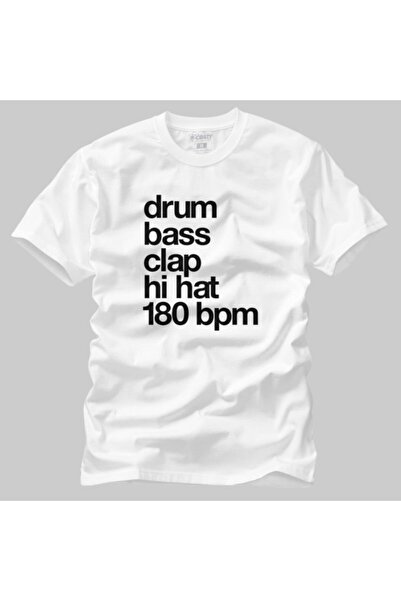 Crazy Мъжка тениска с тъпкане на барабани и бас