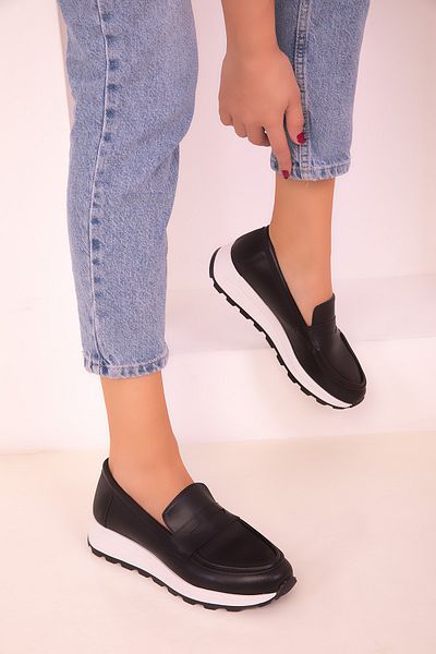 SOHO Black Women's Casual Shoes 18435