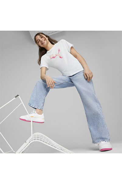 Puma Μοντέρνο αθλητικό λευκό μπλουζάκι PUMA - Μοντέλο G