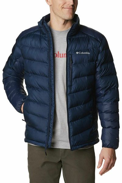 Navy blue columbia hotsell jacket
