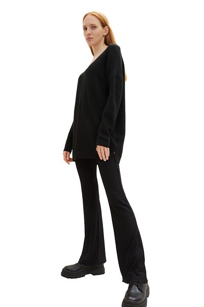Tom Tailor Denim Női pulóver / lány mélyfekete