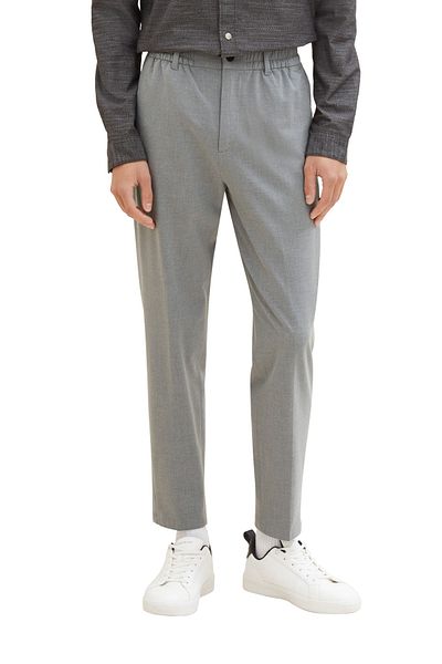 Tom Tailor Denim Trousers Men Heather Gray Melange