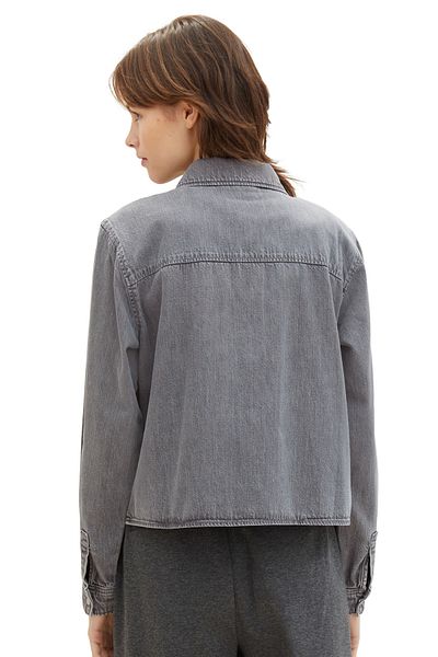 Tom Tailor Denim Košile Dámská / Dívčí použitá středně šedá džínovina