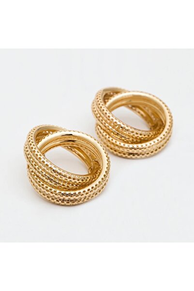 neslyaccessories Mikron Kaplama Kararmaz Büyük Boy Kadın Küpe