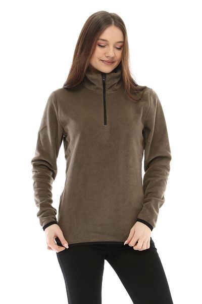 GHASSY CO. Ghassyco. Women's Half Zipper Fleece Sweatshirt