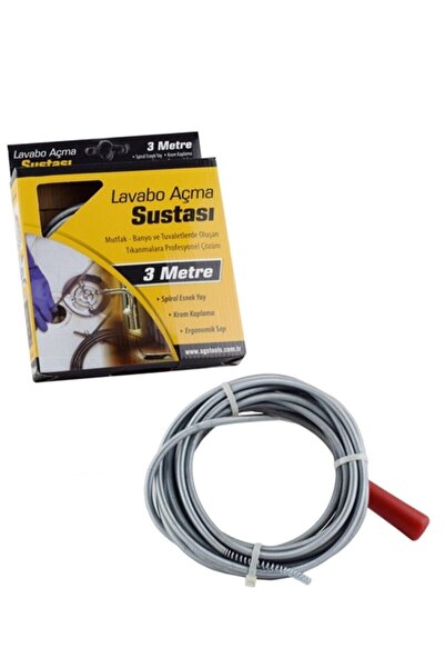 SGS Lavabo Açma Sustası 3 mt