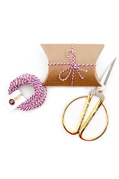 reprodesign Purple White Two-Color Gift Packing Rope (New Year Gift Packing Rope) 10 Meters