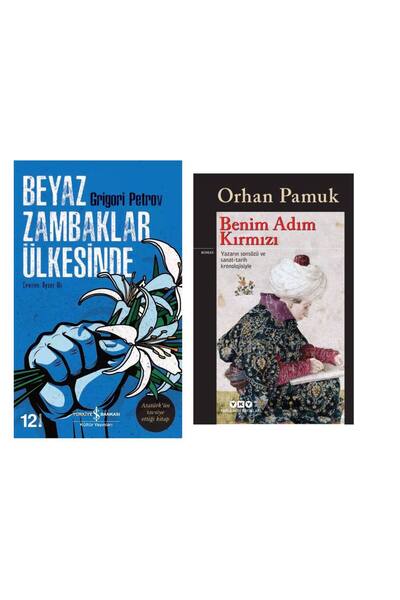 TÜRKİYE İŞ BANKASI KÜLTÜR YAYINLARI Beyaz Zambaklar Ülkesinde - Benim Adım Kı...