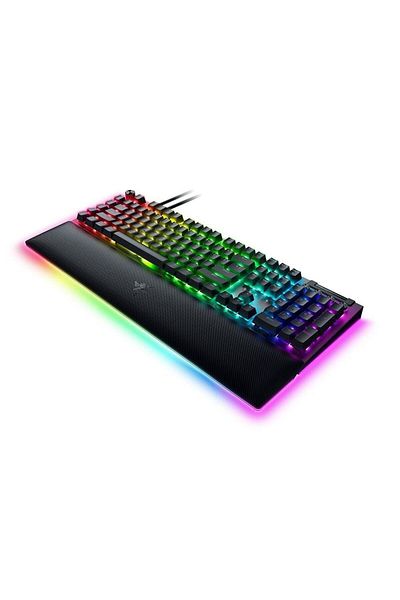 RAZER Blackwidow V4 Pro - مفتاح أخضر، ميكانيكي RGB، لوحة مفاتيح ألعاب إنجليزية