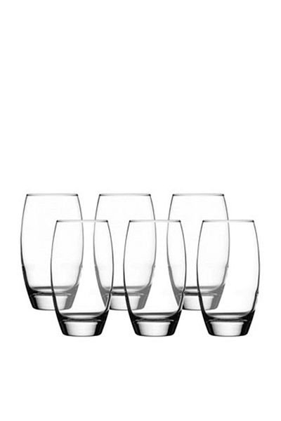 Paşabahçe 41020 Barrel Long Soft Drink Cup Set of 6