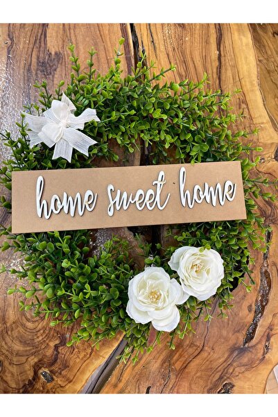 KRVTASARIM HOME SWEET HOME KAPI SÜSÜ