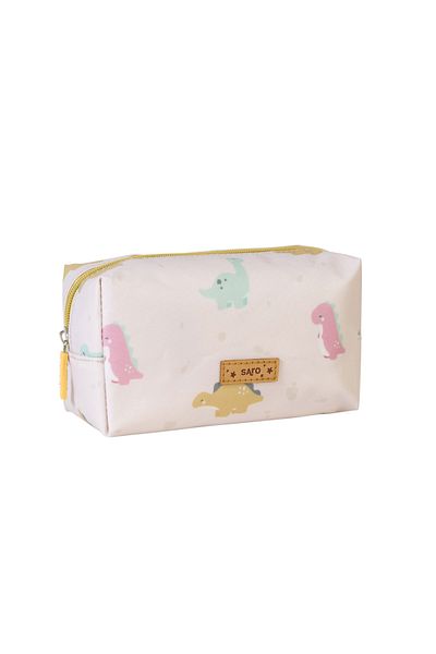 saro Waterproof Pencil Case Happy Dino