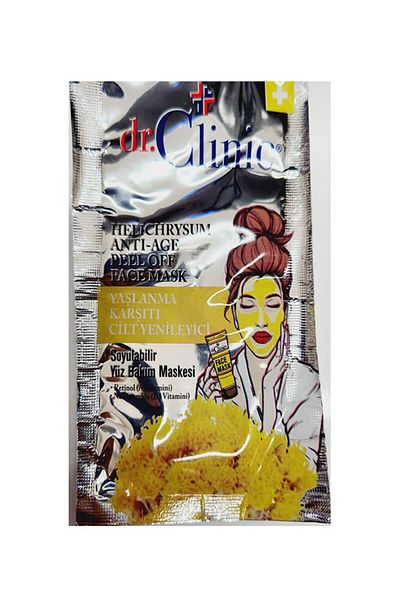 Dr. Clinic Immortelle Herb Helichrysum Skin Renewing Peel-Off Mask 12 ml