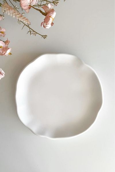 Mandalin Store Round Curved Decorative Plate