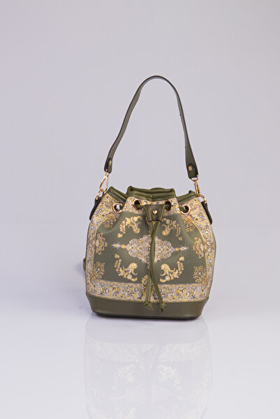 MOTTİF İSTANBUL Dokuma Deri Detaylı Kadın Sırt El Omuz Çanta Mottif Istanbul ...