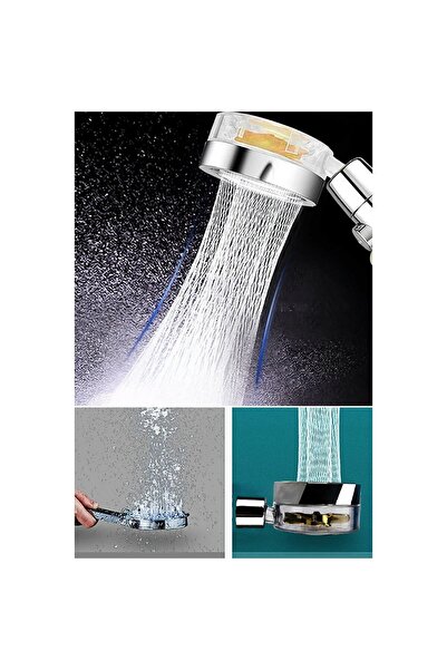 Ensa Shop Su Tasarruflu Pervaneli Oynar Başlıklı Duş Başlığı El Duşu Aç Kapa