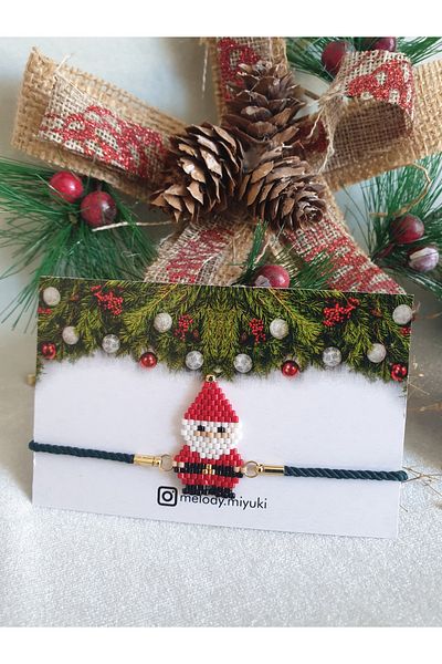 Miyuki Christmas Santa Claus Bracelet