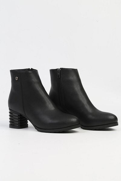 Pierre Cardin ® |   Pc-52524 - 3592 Black Skin - Women's Boots