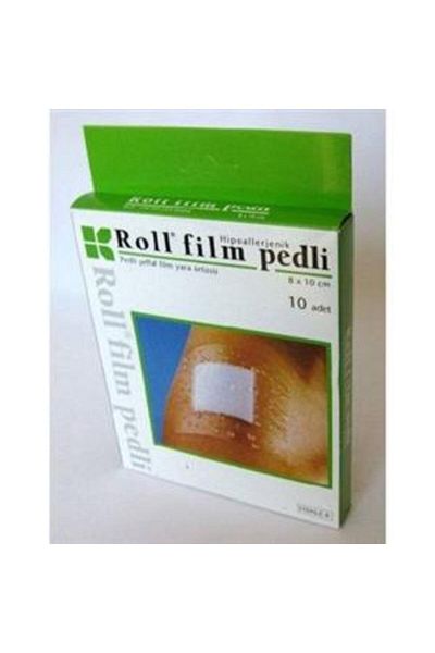 Roll Film Waterproof Wound Pad 8x10 cm 10 pcs