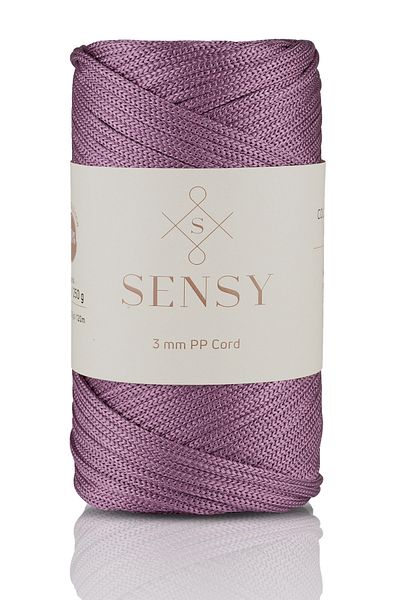 SENSY Polyester Macrame Thread 3 Mm 250 Gram Macrame Thread Plum 120 Meters Supla Thread And Bag Thread