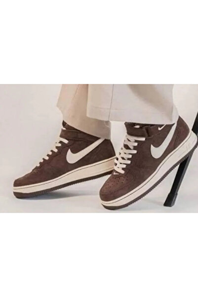 Nike Air Force 1 Mid Chocolate Brown Cream New DM0107-200