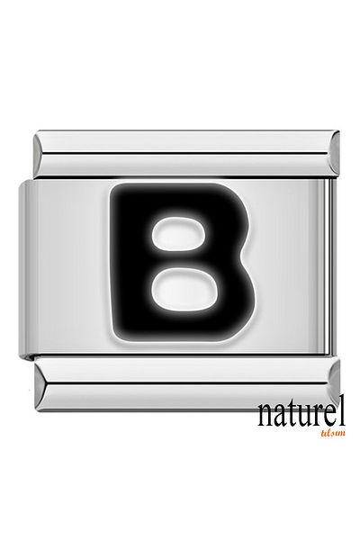 Naturel Tılsım Italian Stainless Steel 9mm Charm