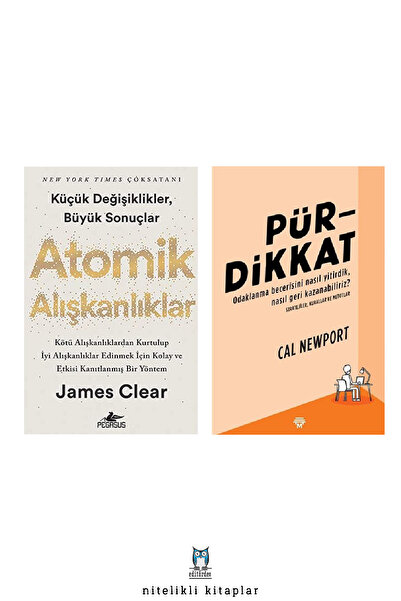 Metropolis Yayınları Atomik Alışkanlıklar - Pür Dikkat, Cal Newport