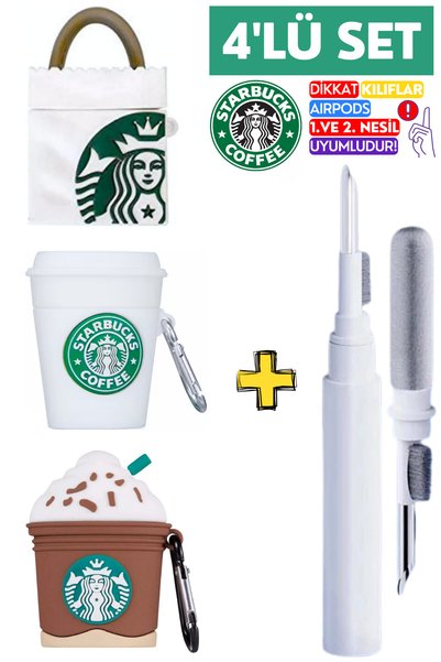 EWEC 1. ve 2.Nesil Uyumlu Starbucks Bardak, Çanta, Kahve Bardak Kılıf ve 3 in...