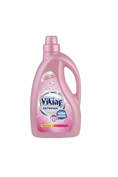 Viking Sıvı Çamaşır Deterjanı Renkliler 2700 Ml