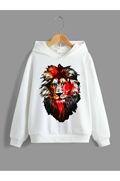 Daxia Çocuk BASKILI Kapüşonlu Sweatshirtler