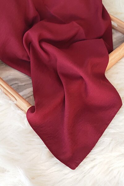 ltmodascarf شال Cazz من القطن باللون العنابي