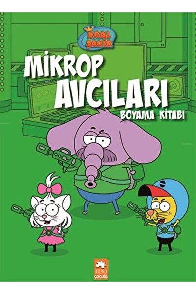 Eksik Parça Yayınevi Kral ŞakirMikrop Avcıları Boyama Kitabı