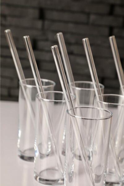 Hanedan HOME Transparent 6-Piece Glass Straight Pipette