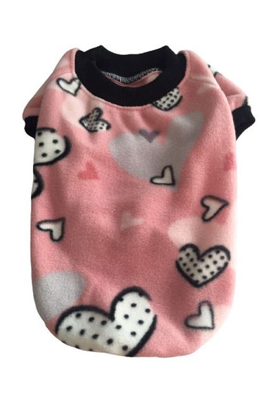 Puggy Cat And Dog Clothes With Fleece