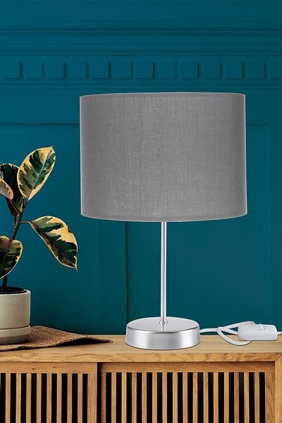 AG LightDesign Gray Lampshade Bedroom Living Room Modern Stylish Table Lamp