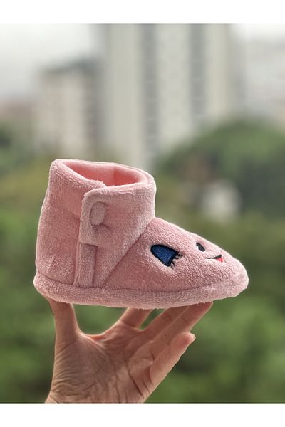 Bold Boutique Velcro Άνετη χρήση Κομψά παιδικά παπούτσια νηπιαγωγείου Χειμερινές μπότες για το σπίτι Παντόφλες